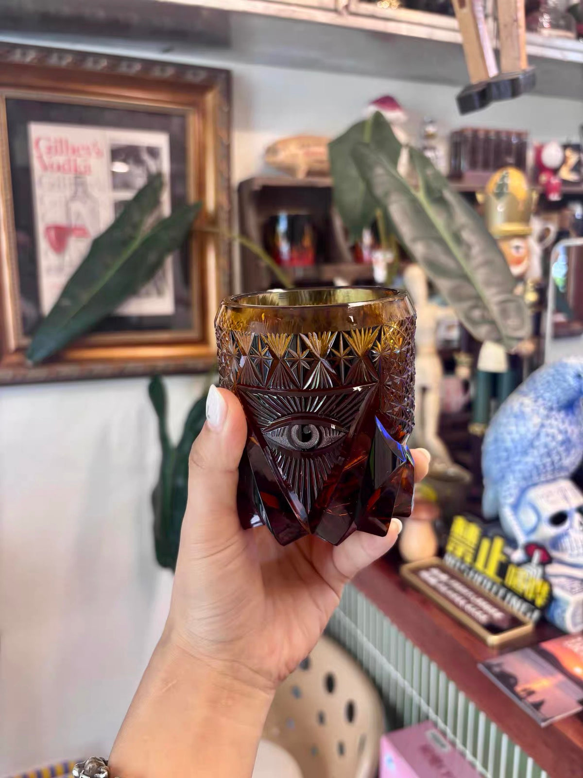 Sovereign Eye Crystal Glass