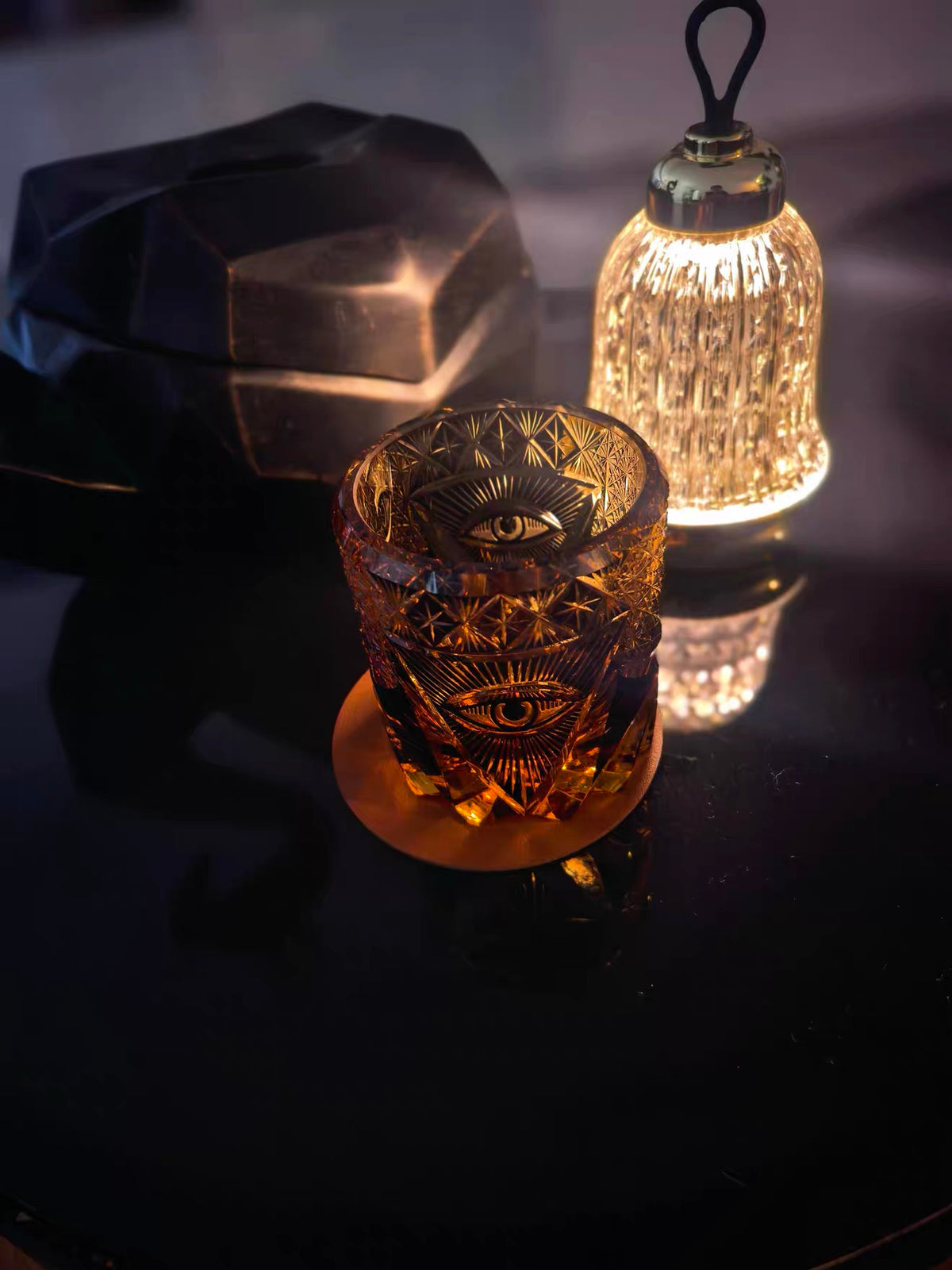 Sovereign Eye Crystal Glass