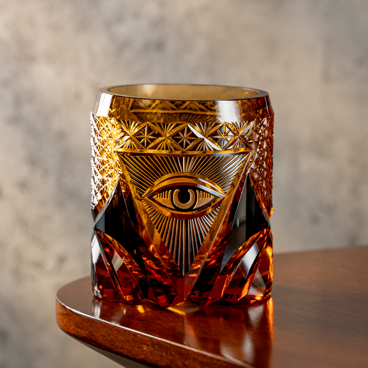 Sovereign Eye Crystal Glass