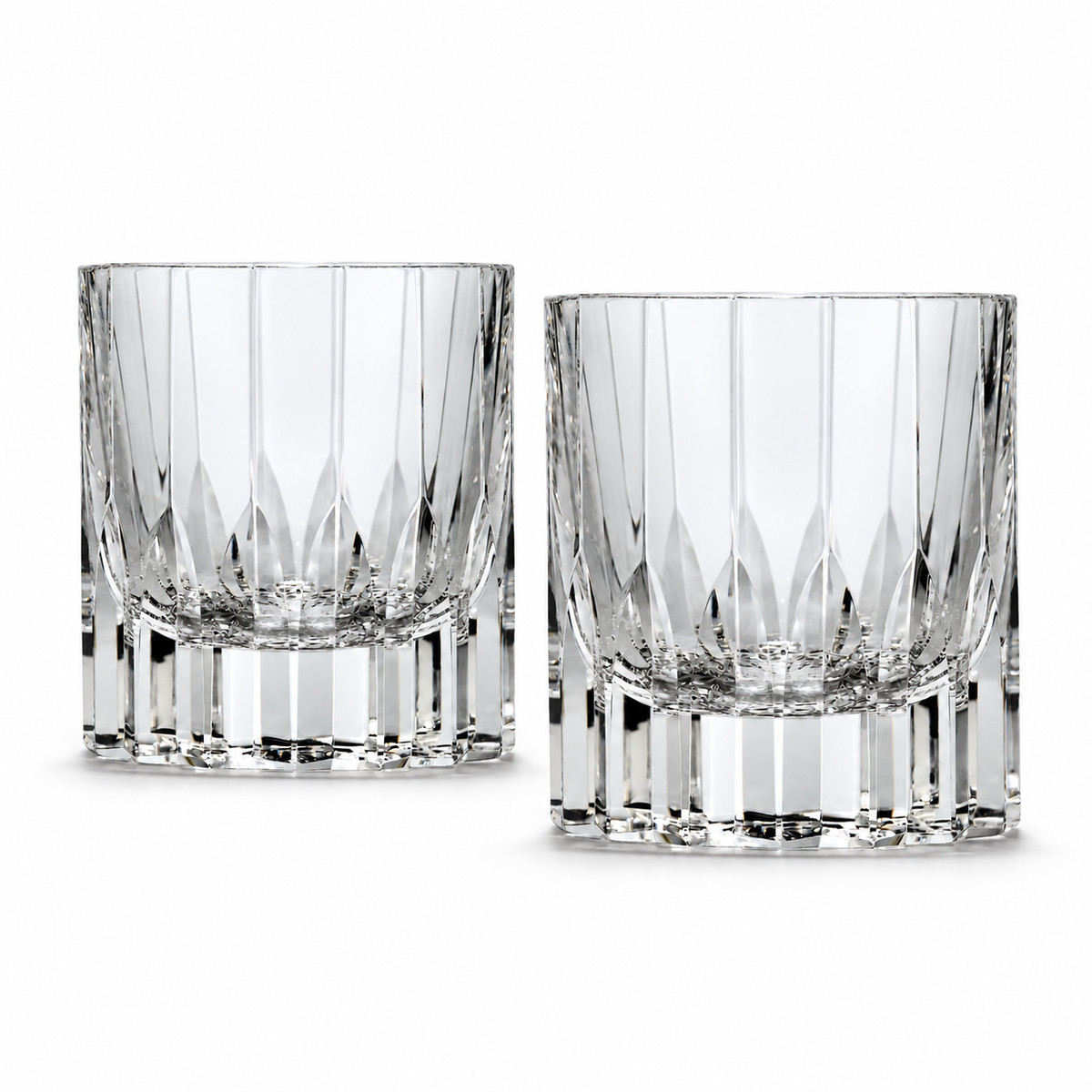 Starburst Crystal Glass — Set of Two