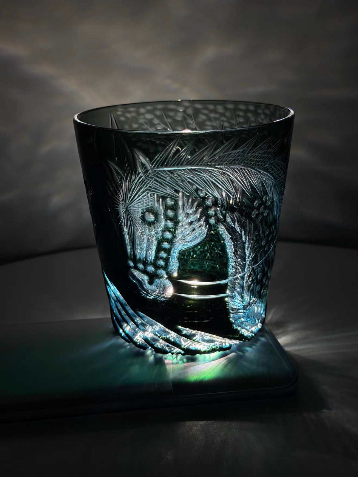 Tang Stallion Crystal Glass