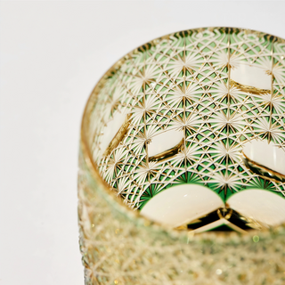 Verdant Lace Crystal Glass