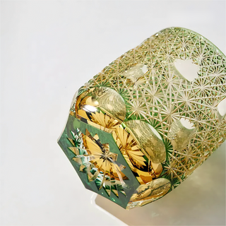 Verdant Lace Crystal Glass